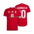 Camisola Hungria Szoboszlai 10 Homem Equipamento Primeiro Copa do Mundo 2026 Manga Curta
